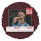 Dark Red Suede Mat Board for 28x28 Frames - Fits 24x24 Photos